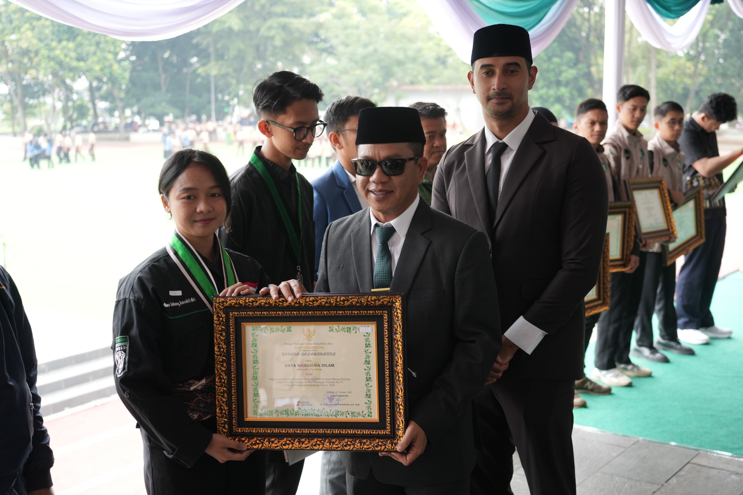 Pesan Bupati Bandung , Pemuda Itu Harus Sukses dengan Hasil Keringat Sendiri